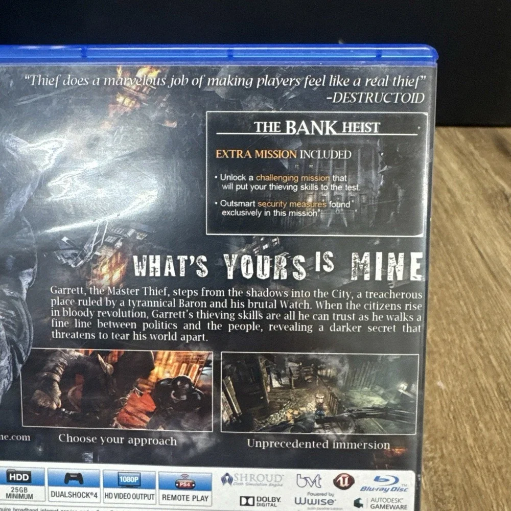 Thief (Sony PlayStation 4, 2014)